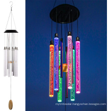 LED Color Changing Solar Wind Chimes for Outside